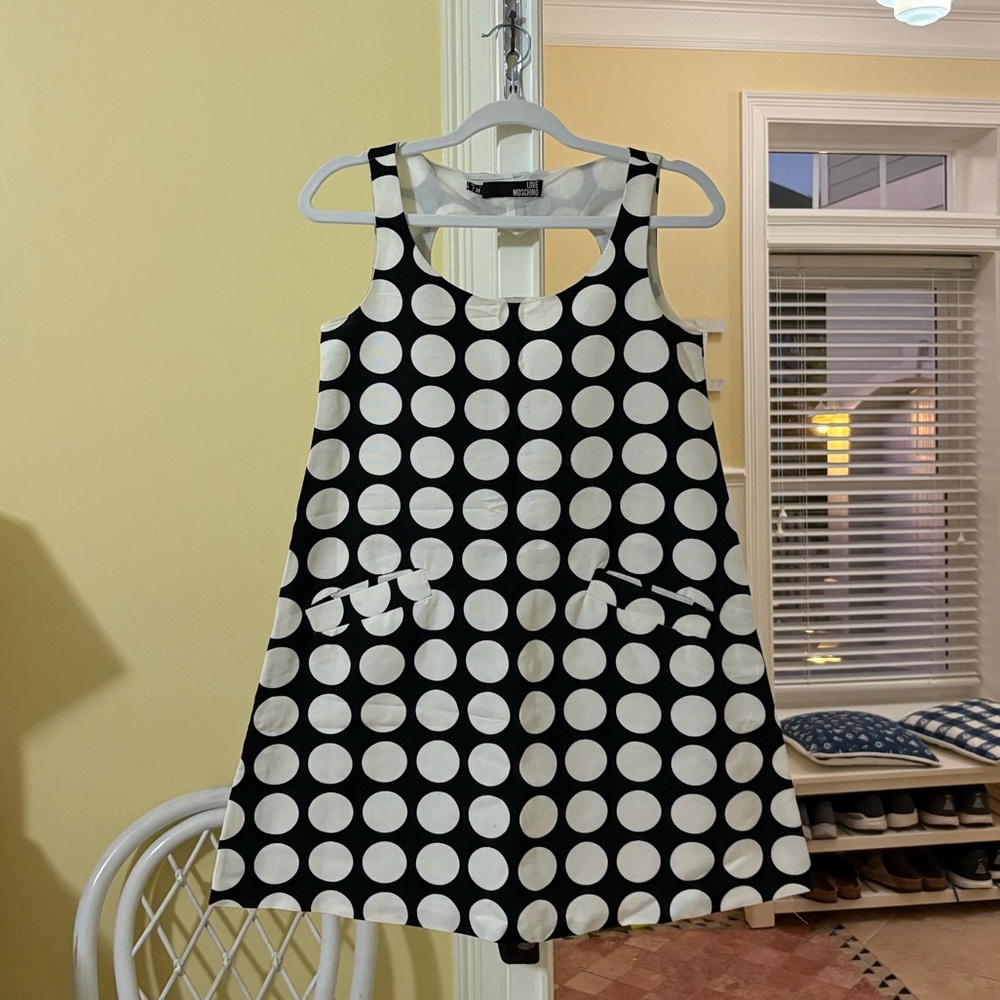 vintage moschino a-line dress